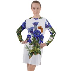 Long Sleeve Hoodie Dress 