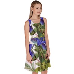 Knee Length Skater Dress With Pockets 