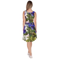 Knee Length Skater Dress With Pockets 