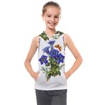 Vintage-blume-kunst-clipart-16307836606qy-removebg-preview Kids  Sleeveless Hoodie