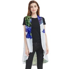 Sleeveless Chiffon Waistcoat Shirt 