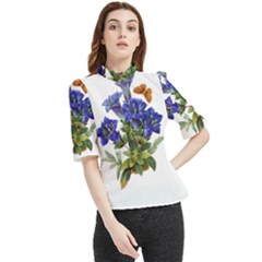 Frill Neck Blouse 