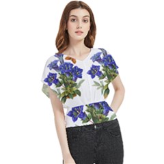 Butterfly Chiffon Blouse 