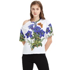 One Shoulder Cut Out T-Shirt 