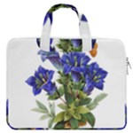 Vintage-blume-kunst-clipart-16307836606qy-removebg-preview MacBook Pro Double Pocket Laptop Bag (Large)