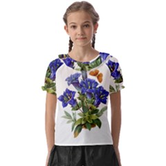 Kids  Frill Chiffon Blouse 