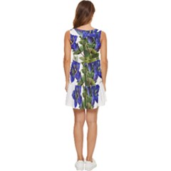 Tiered Sleeveless Mini Dress 