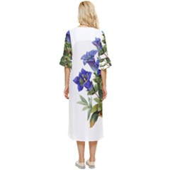 Double Cuff Midi Dress 