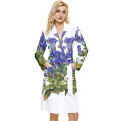 Long Sleeve Velvet Robe 