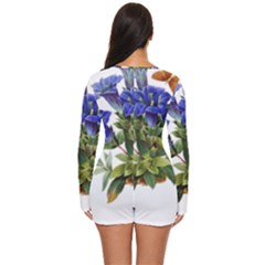 Long Sleeve Boyleg Swimsuit 