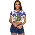 Vintage-blume-kunst-clipart-16307836606qy-removebg-preview Side Button Cropped Tee