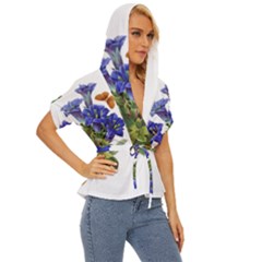 Lightweight Drawstring Hooded Top 