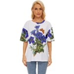 Vintage-blume-kunst-clipart-16307836606qy-removebg-preview Oversized Basic Tee
