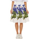Vintage-blume-kunst-clipart-16307836606qy-removebg-preview Classic Short Skirt
