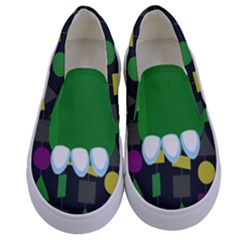 Kids  Canvas Slip Ons 