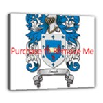 Smith (scotland) Coa With Motto-1 Deluxe Canvas 24  x 20  (Stretched)