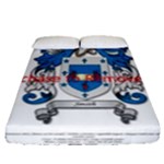Smith (scotland) Coa With Motto-1 Fitted Sheet (Queen Size)