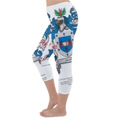 Capri Winter Leggings Back Capri Winter Leggings Back