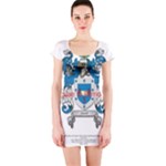 Smith (scotland) Coa With Motto-1 Short Sleeve Bodycon Dress