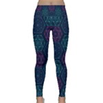 Free Abstract Vector Lightweight Velour Classic Yoga Leggings