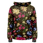 Flower wallpaper Women s Pullover Hoodie