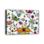 Exotic Floral Mini Canvas 7  x 5  (Stretched)