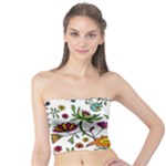 Exotic Floral Tube Top