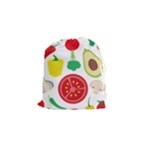 Vegetables flat Drawstring Pouch (Small)