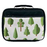 Flat style trees pattern Lunch Bag