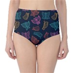 Ornamented and stylish butterflies Classic High-Waist Bikini Bottoms