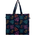 Ornamented and stylish butterflies Canvas Travel Bag