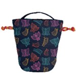 Ornamented and stylish butterflies Drawstring Bucket Bag