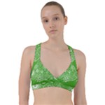 Green foliage background Sweetheart Sports Bra