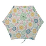 Colorful paisley background Mini Folding Umbrellas