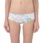 Colorful paisley background Classic Bikini Bottoms