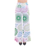 Pasley and flowers pattern So Vintage Palazzo Pants