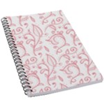 Pink foliage background 5.5  x 8.5  Notebook