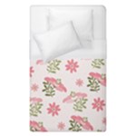 Pink floral pattern background Duvet Cover (Single Size)