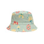 Soft tones floral pattern background Bucket Hat (Kids)