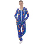 Bright and colorful floral pattern Women s Tracksuit