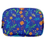 Bright and colorful floral pattern Make Up Pouch (Small)