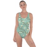 Spring Flowers Pattern Bring Sexy Back Swimsuit