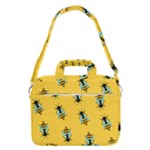 Bee pattern background MacBook Pro Shoulder Laptop Bag 