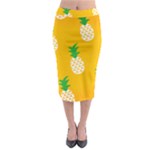 pineapple patterns Midi Pencil Skirt