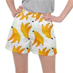 bananas seamless pattern Ripstop Shorts