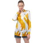 bananas seamless pattern Long Sleeve Satin Shirt