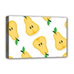 pears pattern Deluxe Canvas 18  x 12  (Stretched)