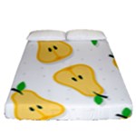 pears pattern Fitted Sheet (Queen Size)