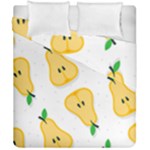 pears pattern Duvet Cover Double Side (California King Size)
