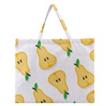 pears pattern Zipper Large Tote Bag